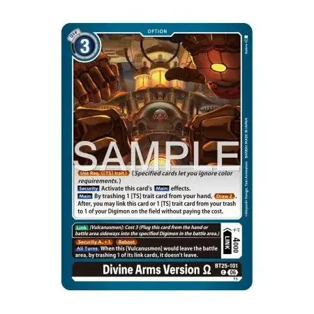 Divine Arms Version Ω