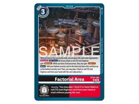 Factorial Area