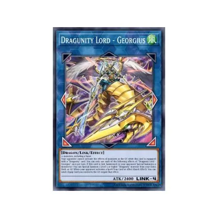 Dragunity Lord - Georgius (Starlight Rare)