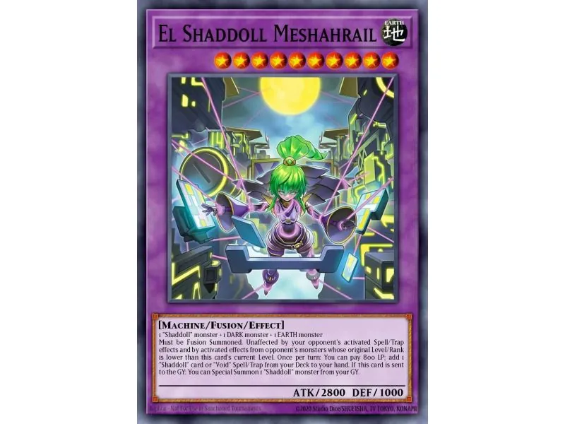El Shaddoll Meshahrail (Secret Rare)