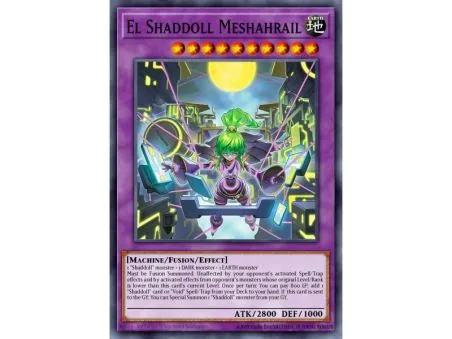 El Shaddoll Meshahrail (Starlight Rare)