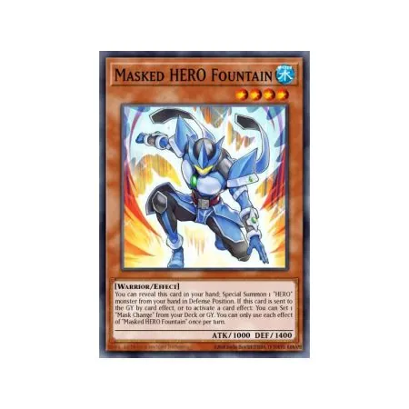 Masked HERO Fountain (Secret Rare)
