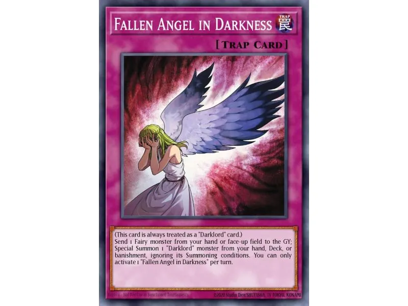 Fallen Angel in Darkness (Secret Rare)