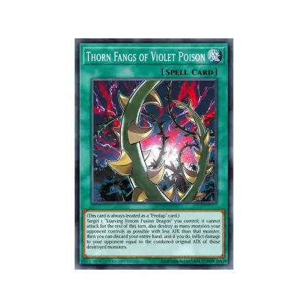 Thorn Fangs of Violet Poison