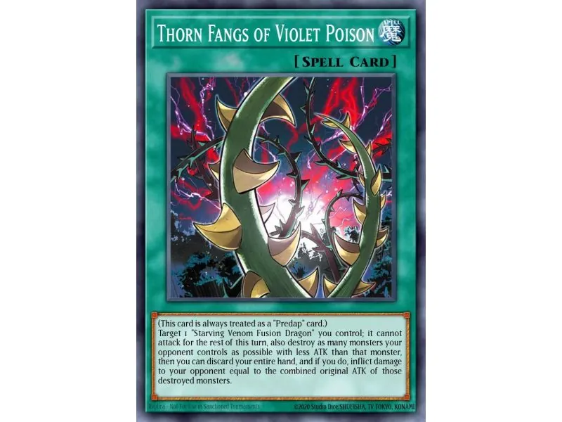 Thorn Fangs of Violet Poison (Ultra Rare)