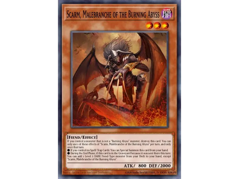 Scarm, Malebranche of the Burning Abyss (Ultra Rare)