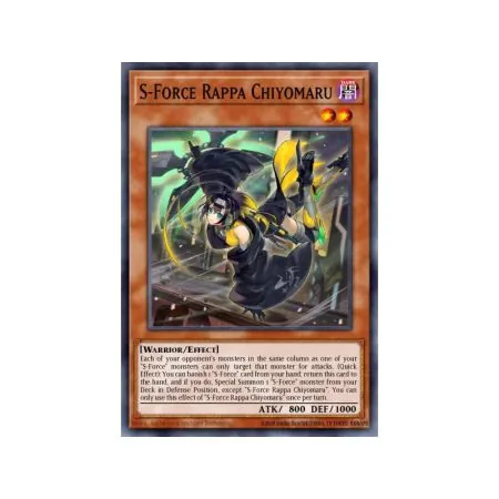 S-Force Rappa Chiyomaru (Ultra Rare)