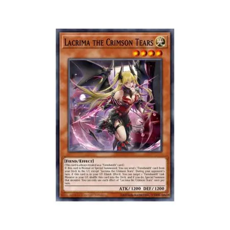 Lacrima the Crimson Tears (Ultra Rare)