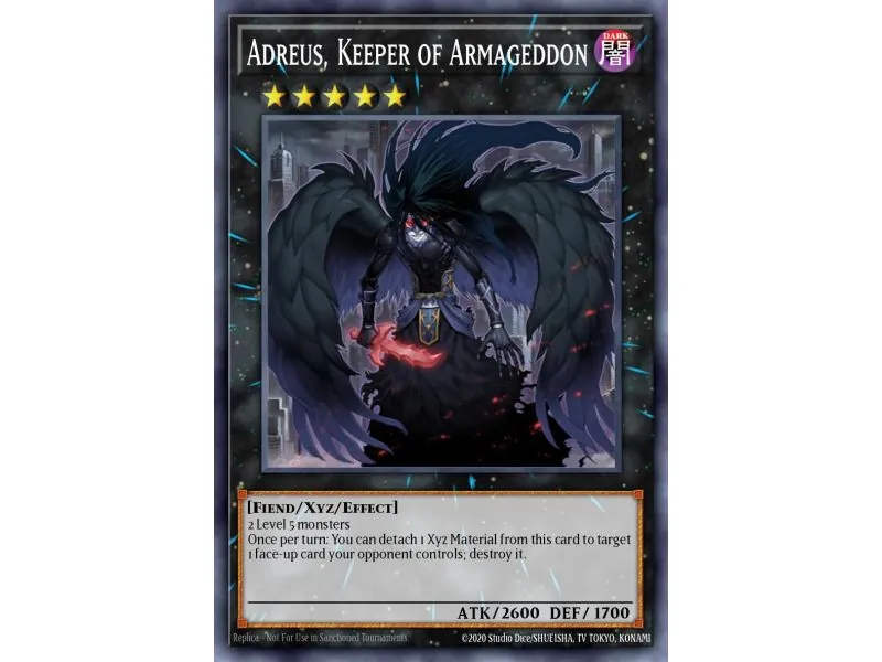 Adreus, Keeper of Armageddon (Secret Rare)