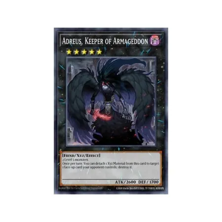 Adreus, Keeper of Armageddon (Starlight Rare)