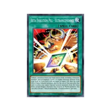 Beta Evolution Pill - Ultranscendance