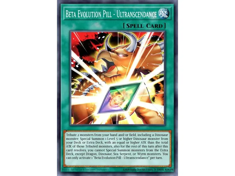 Beta Evolution Pill - Ultranscendance (Ultra Rare)
