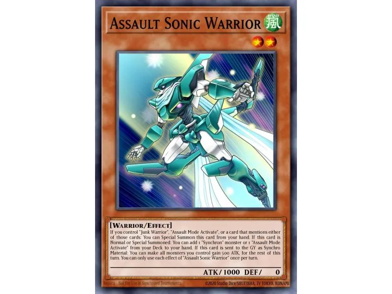 Assault Sonic Warrior