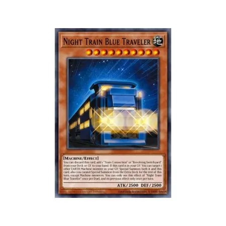 Night Train Blue Traveler