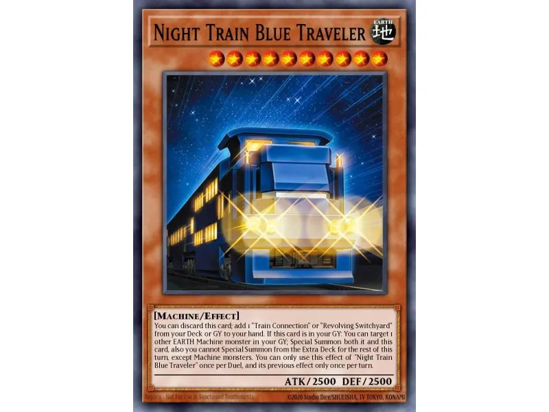 Night Train Blue Traveler