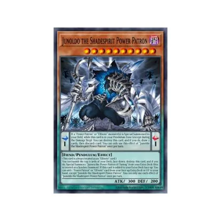 Junoldo the Shadespirit Power Patron