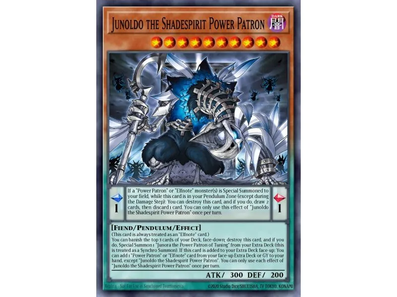 Junoldo the Shadespirit Power Patron