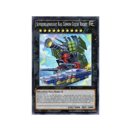 Superdreadnought Rail Cannon Gustav Rocket (Starlight Rare)