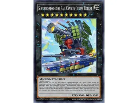 Superdreadnought Rail Cannon Gustav Rocket (Starlight Rare)