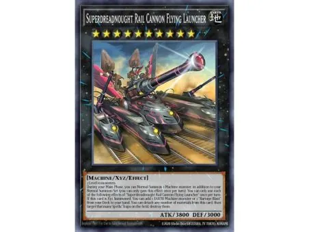 Superdreadnought Rail Cannon Flying Launcher