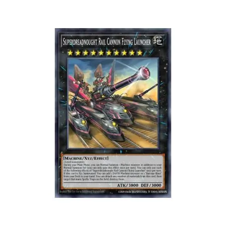 Superdreadnought Rail Cannon Flying Launcher (Starlight Rare)
