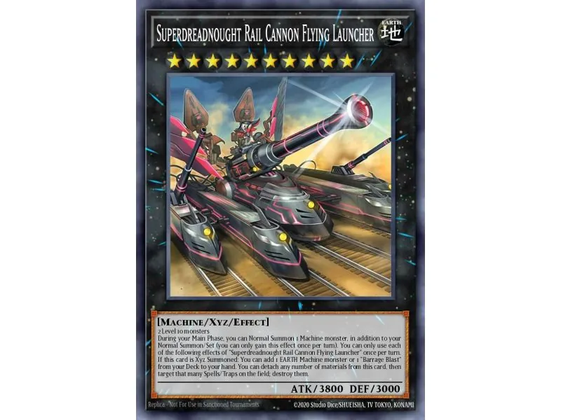 Superdreadnought Rail Cannon Flying Launcher (Starlight Rare)