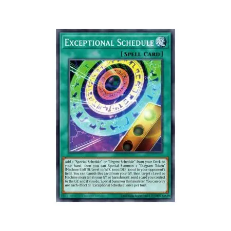 Exceptional Schedule (Starlight Rare)