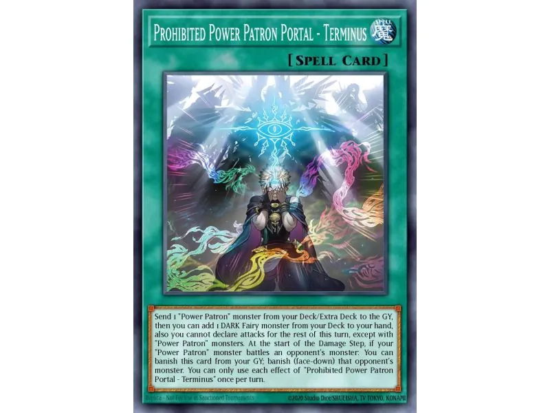 Prohibited Power Patron Portal - Terminus