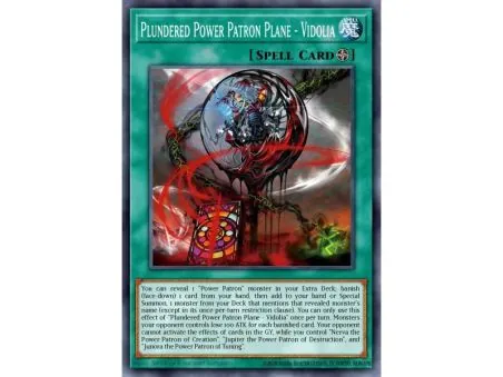 Plundered Power Patron Plane - Vidolia