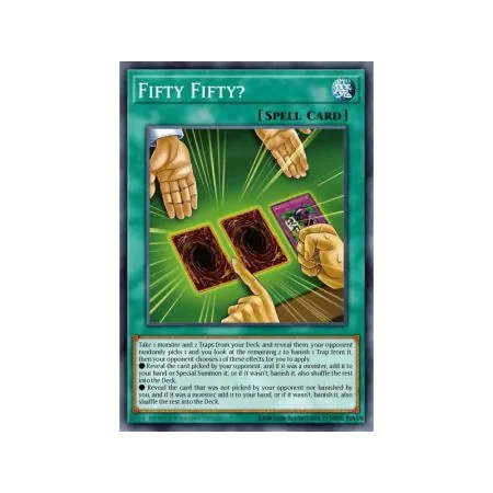 Fifty Fifty?