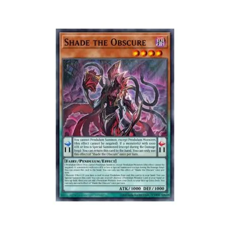 Shade the Obscure (Secret Rare)