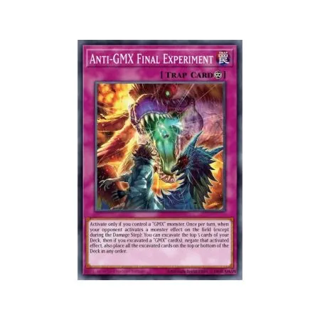 Anti-GMX Final Experiment