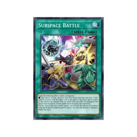 Subspace Battle