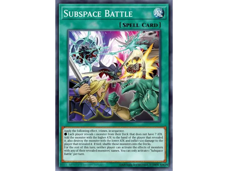 Subspace Battle