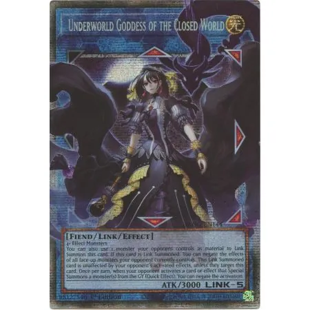 Underworld Goddess of the Closed World (Overframe/Starlight Rare)