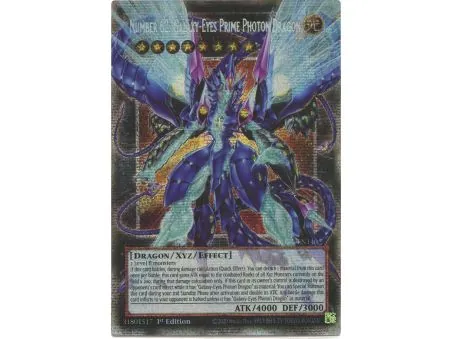 Number 62: Galaxy-Eyes Prime Photon Dragon (Overframe/Starlight Rare)
