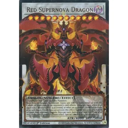 Red Supernova Dragon (Overframe/Ultra Rare)