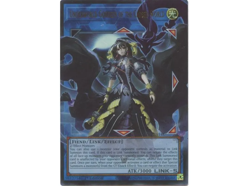 Underworld Goddess of the Closed World (Overframe/Ultra Rare)