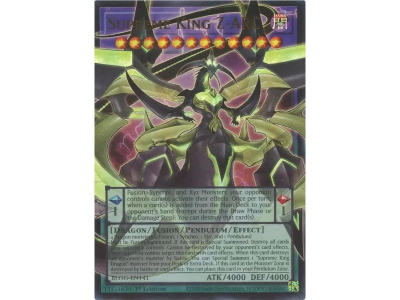 Supreme King Z-ARC (Overframe/Ultra Rare)