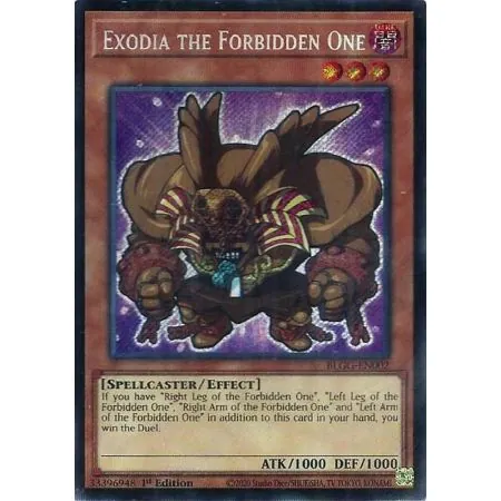 Exodia the Forbidden One (Secret Rare)