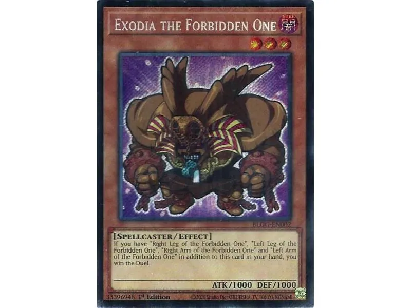 Exodia the Forbidden One (Secret Rare)