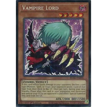 Vampire Lord (Secret Rare)