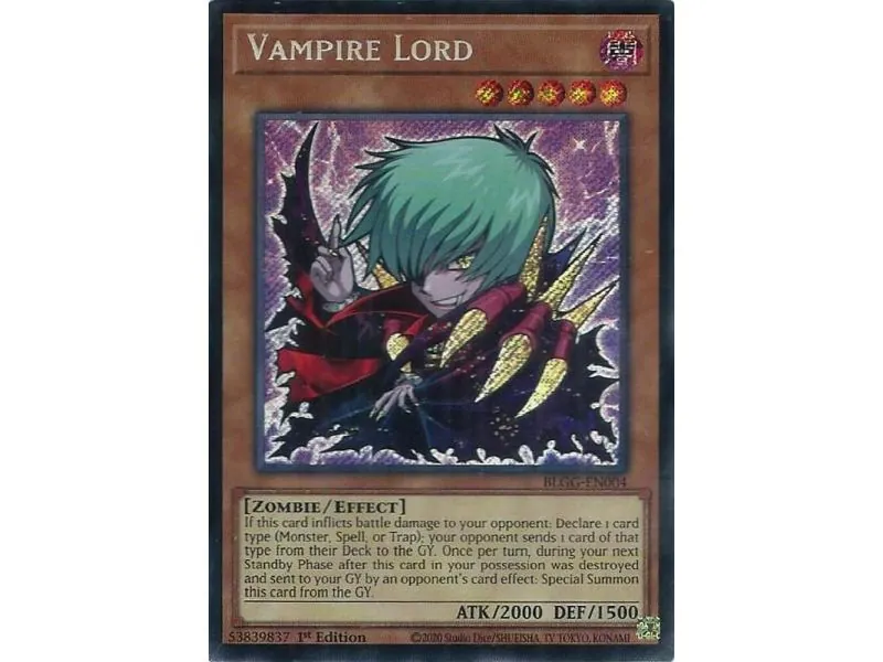 Vampire Lord (Secret Rare)
