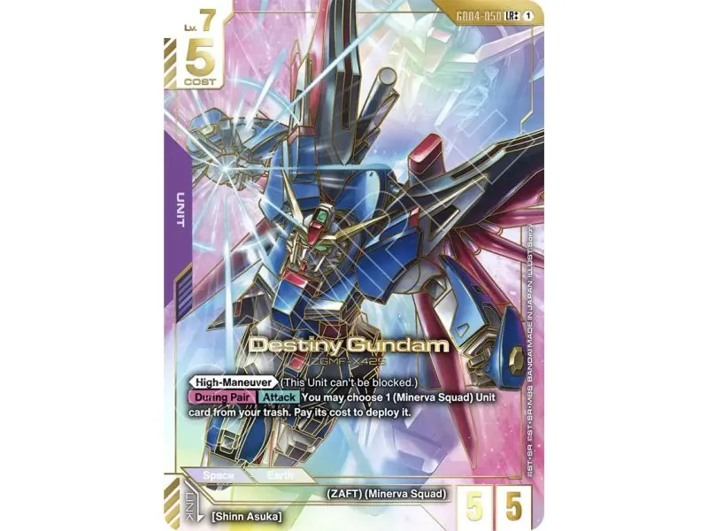 Destiny Gundam (Legend Rare ++)