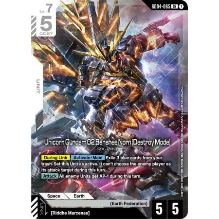 Unicorn Gundam 02 Banshee Norn (Destroy Mode)