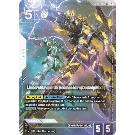 Unicorn Gundam 02 Banshee Norn (Destroy Mode)