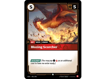 Blazing Scorcher OGN-001 | Origins | ProCards México