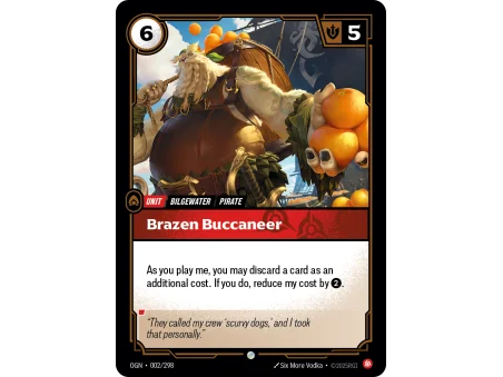 Brazen Buccaneer OGN-002 | Origins | ProCards México