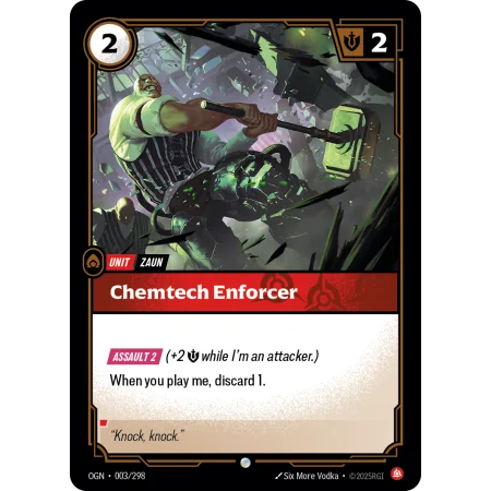 Chemtech Enforcer OGN-003 | Origins | ProCards México
