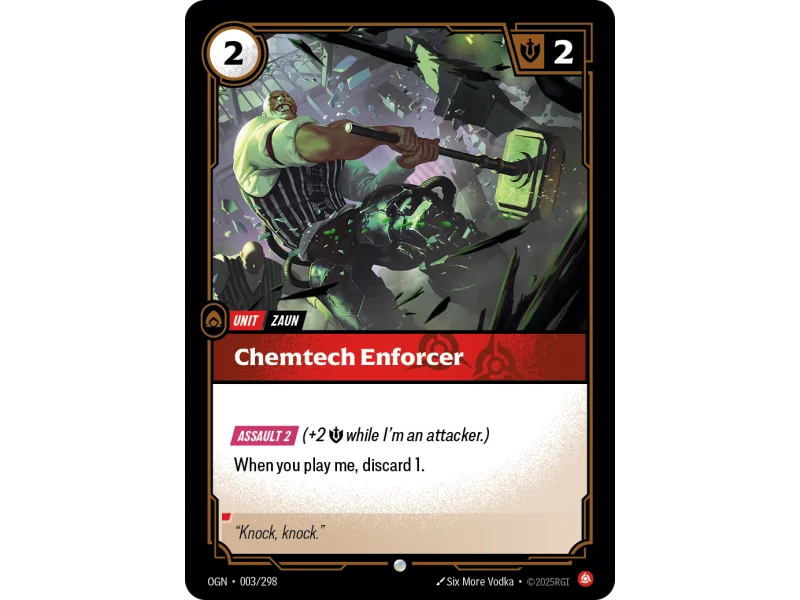 Chemtech Enforcer OGN-003 | Origins | ProCards México